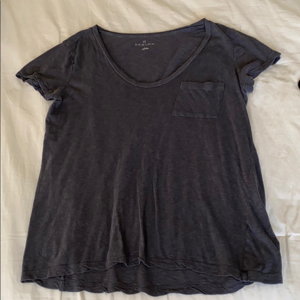 Gray shirt